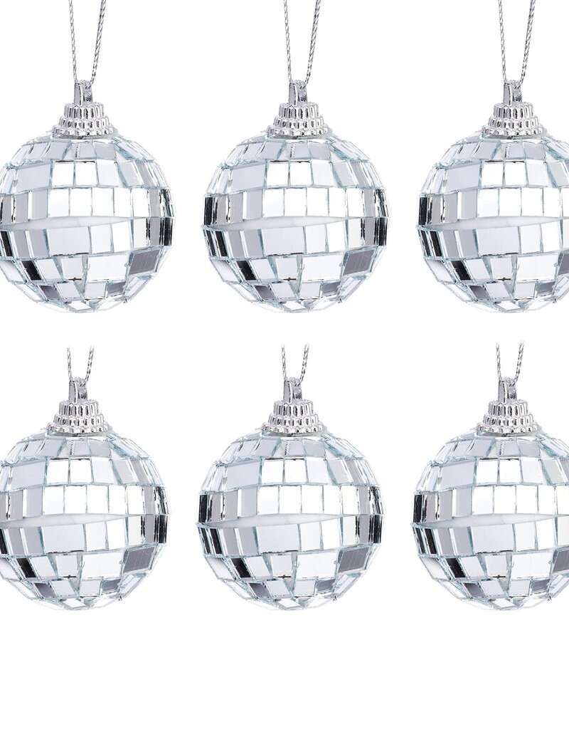 Sass & Belle KERSTBAL - Mini Spiegelbollen - Set van 6