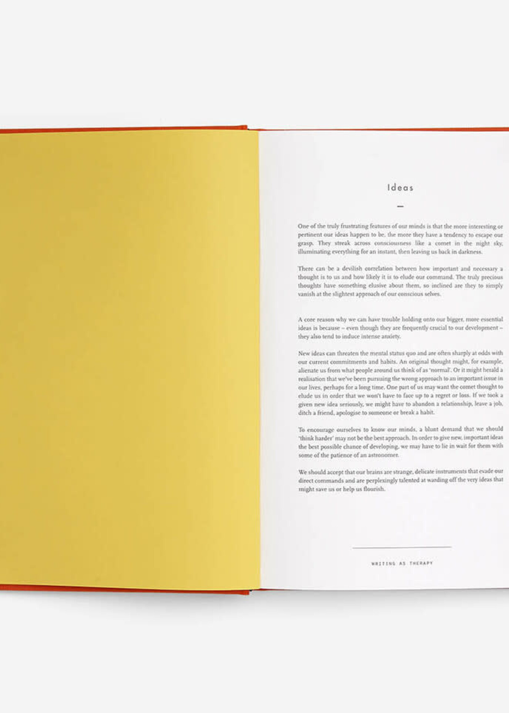 THE SCHOOL OF LIFE - Schrijven als Therapie Journal: Ideeën