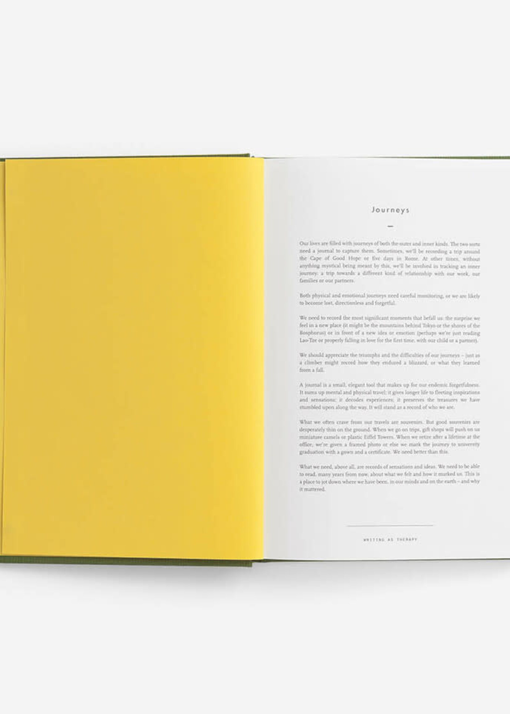 THE SCHOOL OF LIFE - Écrire comme Thérapie Journal : Voyages