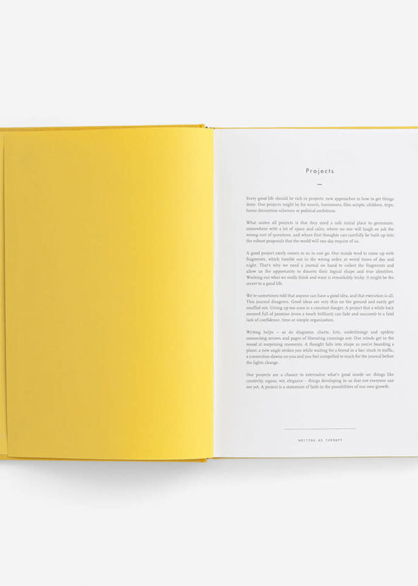 THE SCHOOL OF LIFE - Writing as Therapy Journal: Projects