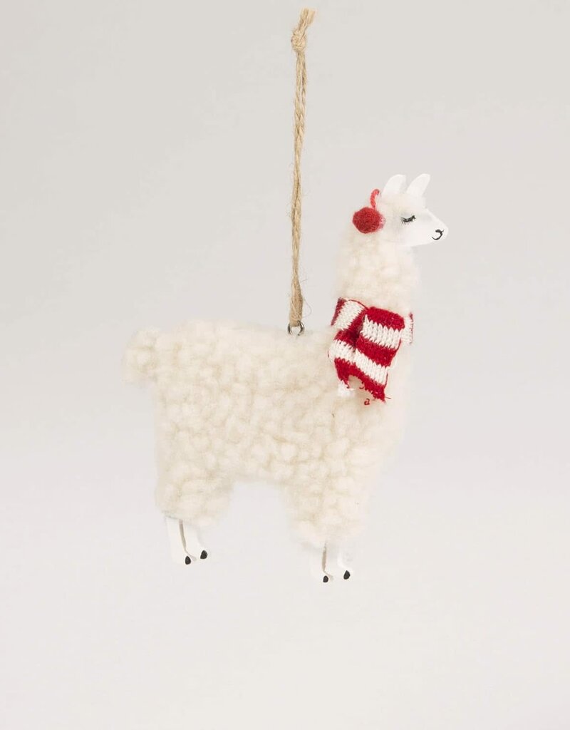 Sass & Belle KERSTBAL - Feestelijke lama