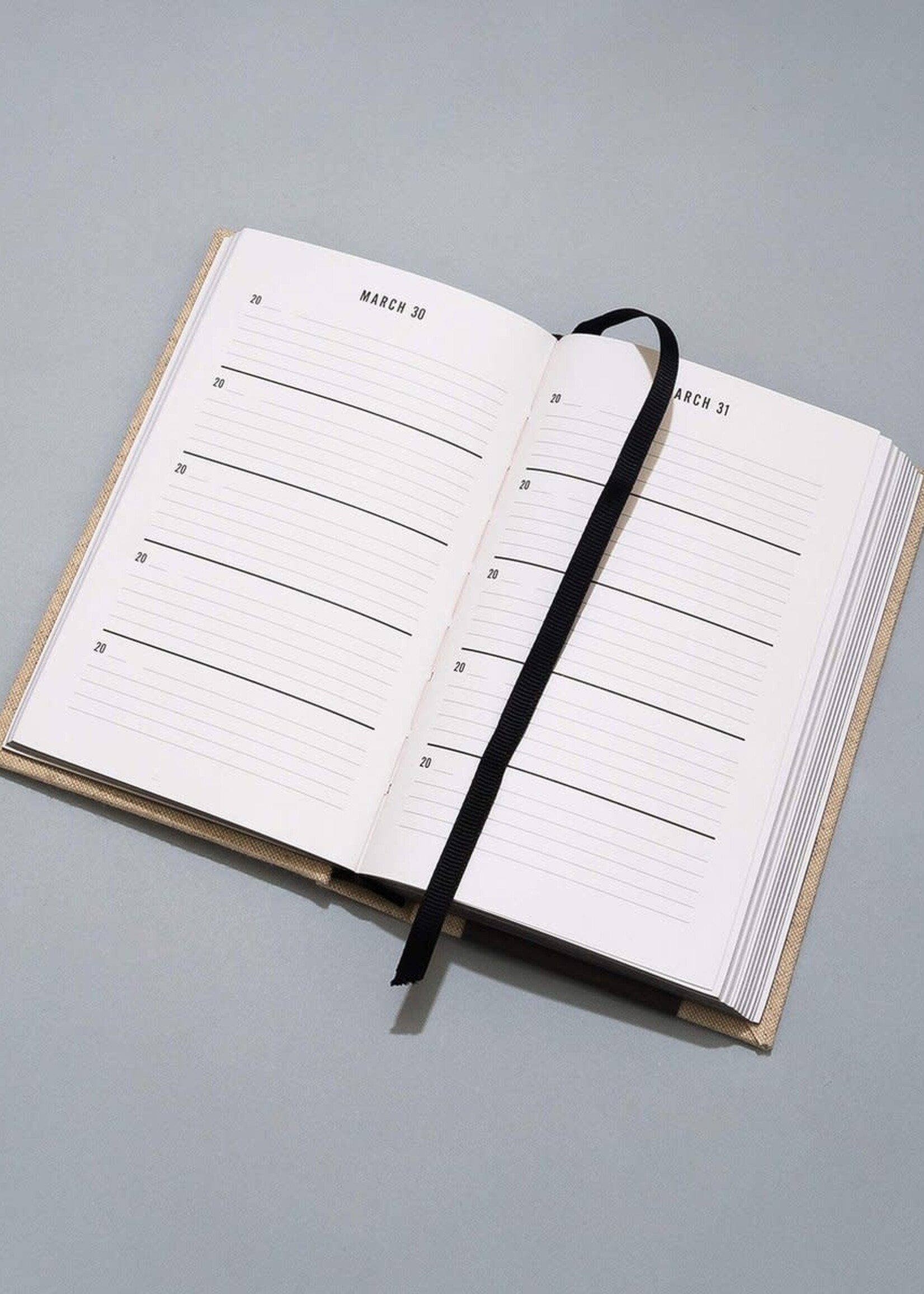 ONE LINE A DAY - A five-year memory book (CANVAS)