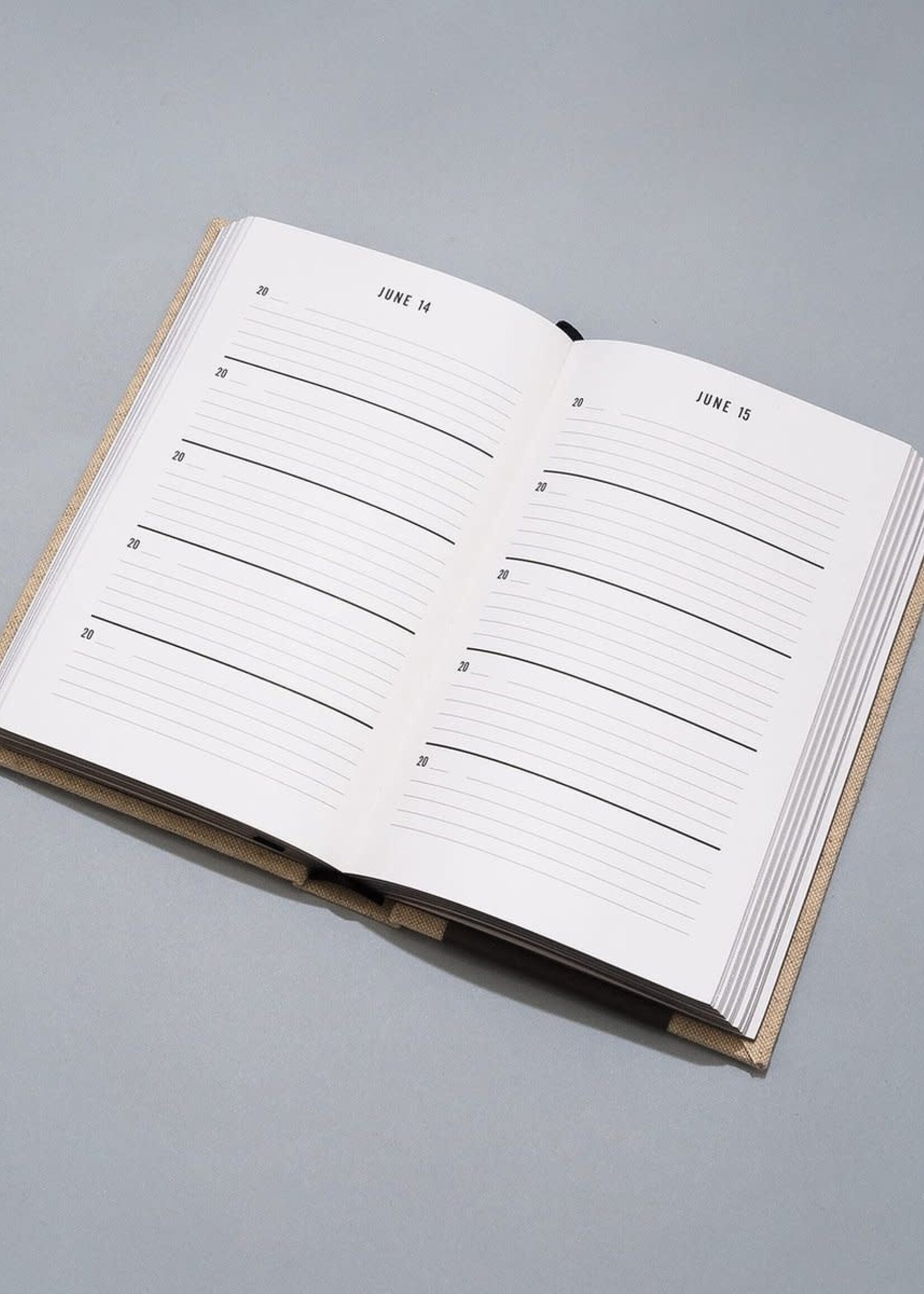 ONE LINE A DAY - A five-year memory book (CANVAS)