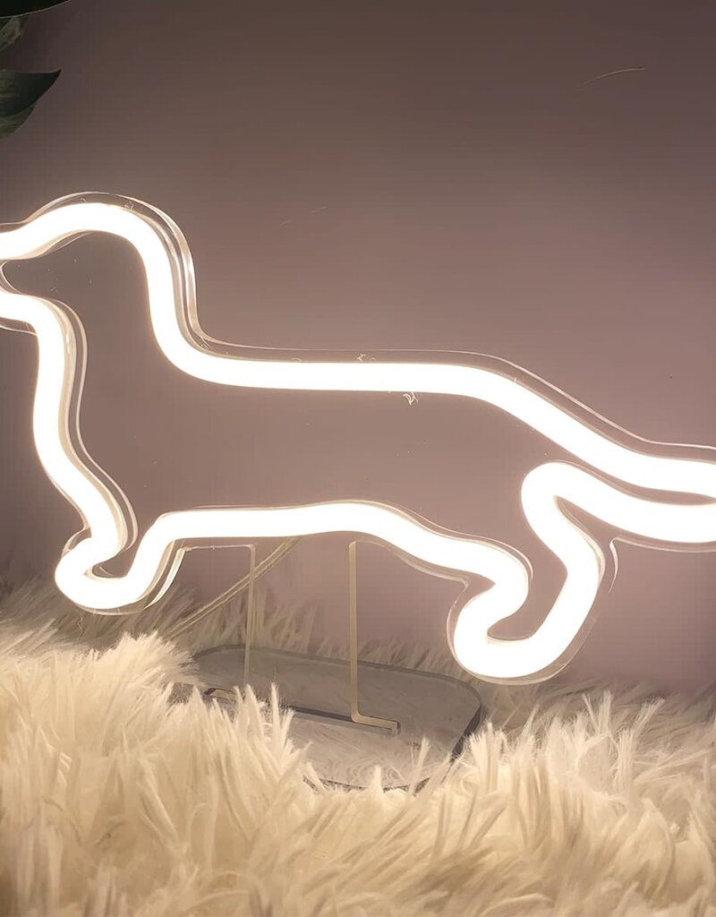Animaux Spéciaux NEON LICHT LAMP LED - TECKEL