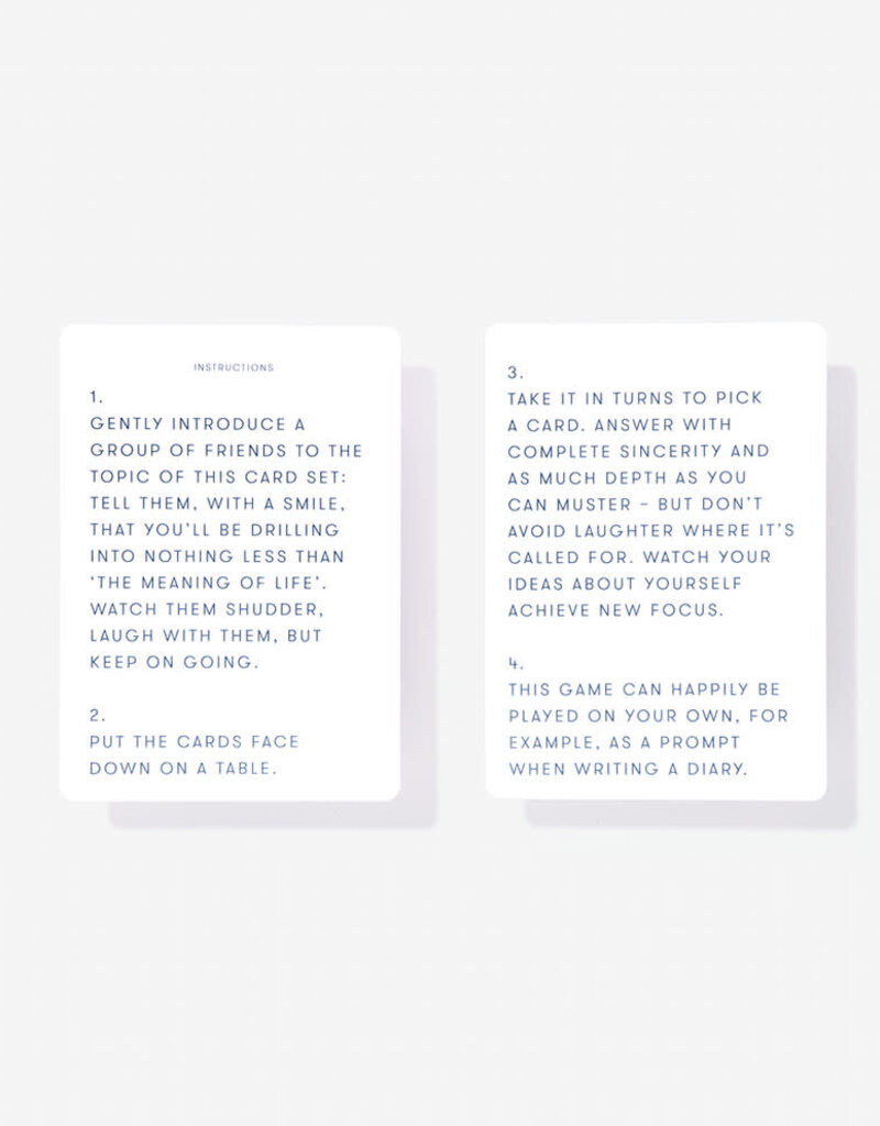THE SCHOOL OF LIFE - The Meaning of Life Cards