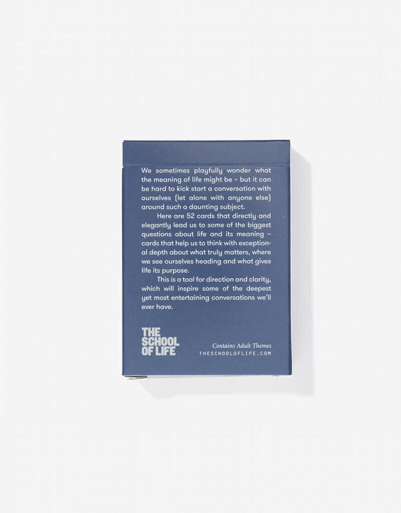 THE SCHOOL OF LIFE - The Meaning of Life Cards