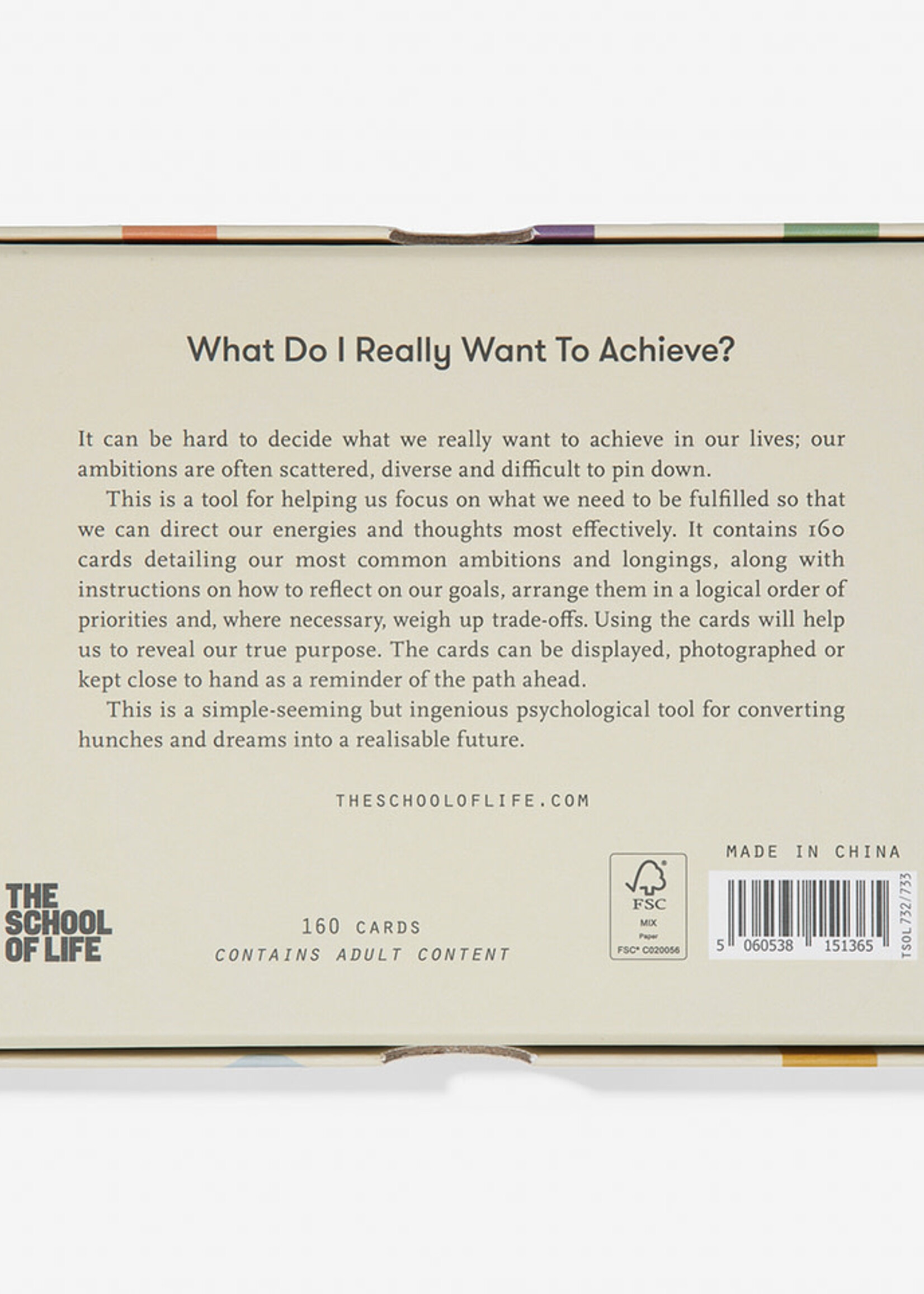 THE SCHOOL OF LIFE - What Do I Really Want To Achieve