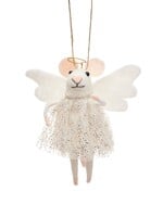 FELT HANGING DECORATION - Angel Mouse