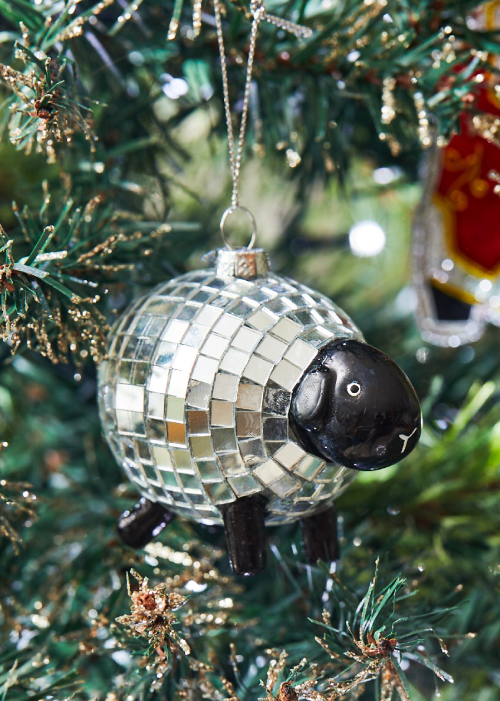 Sass & Belle Christmas Ornament - Disco Sheep