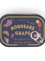 PADDYWAX Bougie en Boîte - Bistro - Raisin de Bordeaux (Figue & Vétiver)