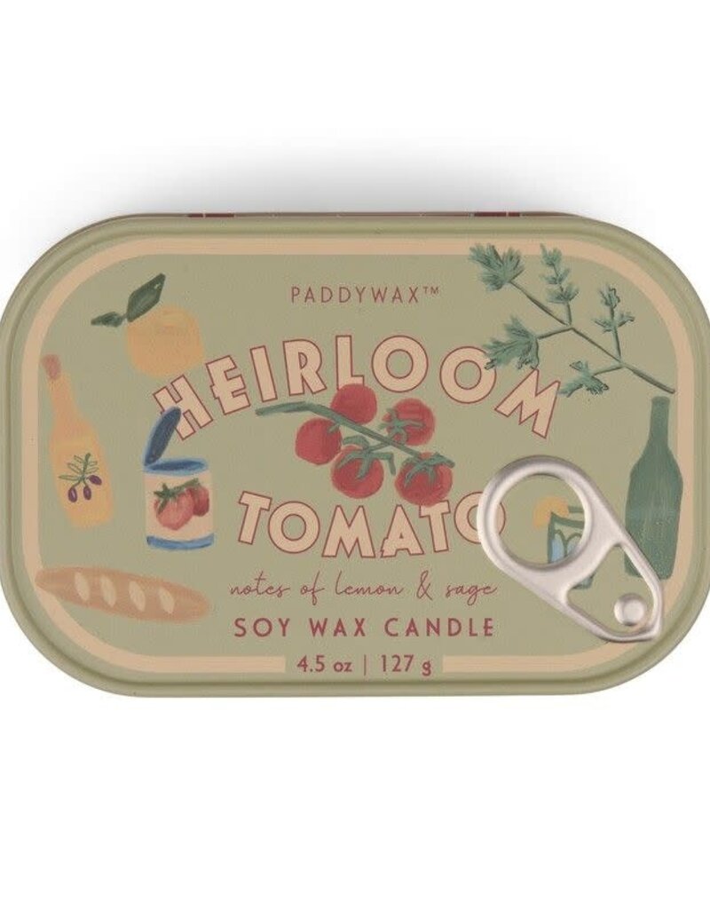 PADDYWAX Bougie en Boîte - Bistro - Tomate Ancienne (Citron & Sauge)