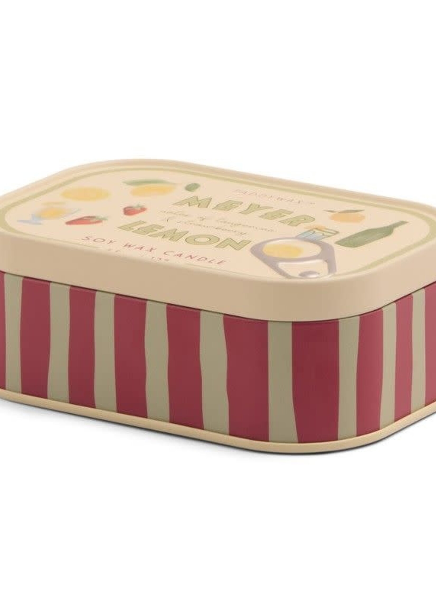 PADDYWAX Tin Candle - Bistro Meyer Lemon (Tangerine & Strawberry)