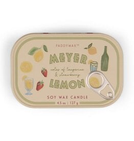 PADDYWAX Bougie en boîte - Bistro Meyer Citron (Mandarine & Fraise)