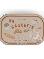 PADDYWAX Bougie en boîte - Bistro Baguette Français (Thym & Romarin)