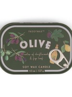 PADDYWAX Tin Candle - Bistro Olive (Fig & Olive)