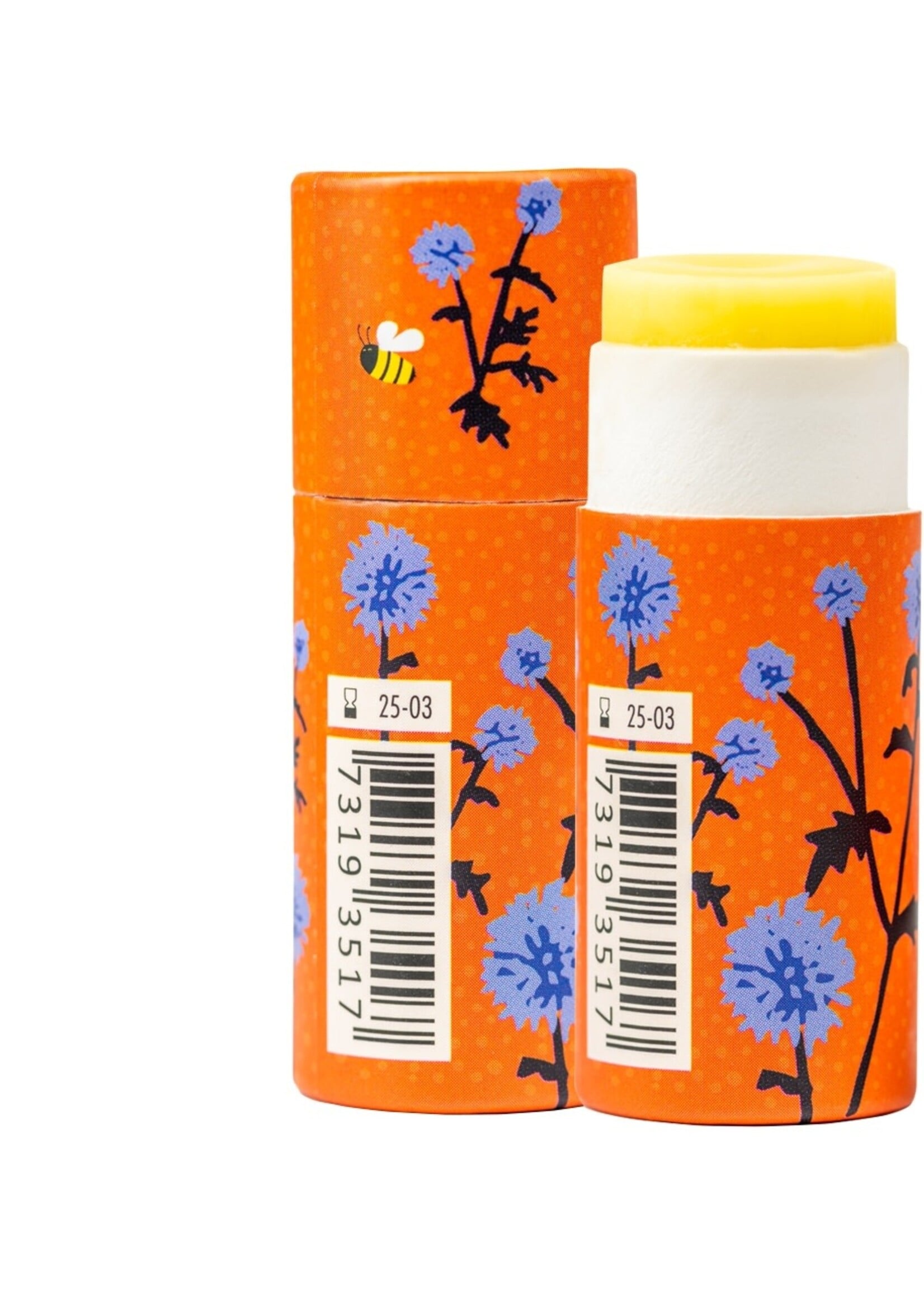 Gustaf och Linnea Lip balm - Orange - in paper packaging