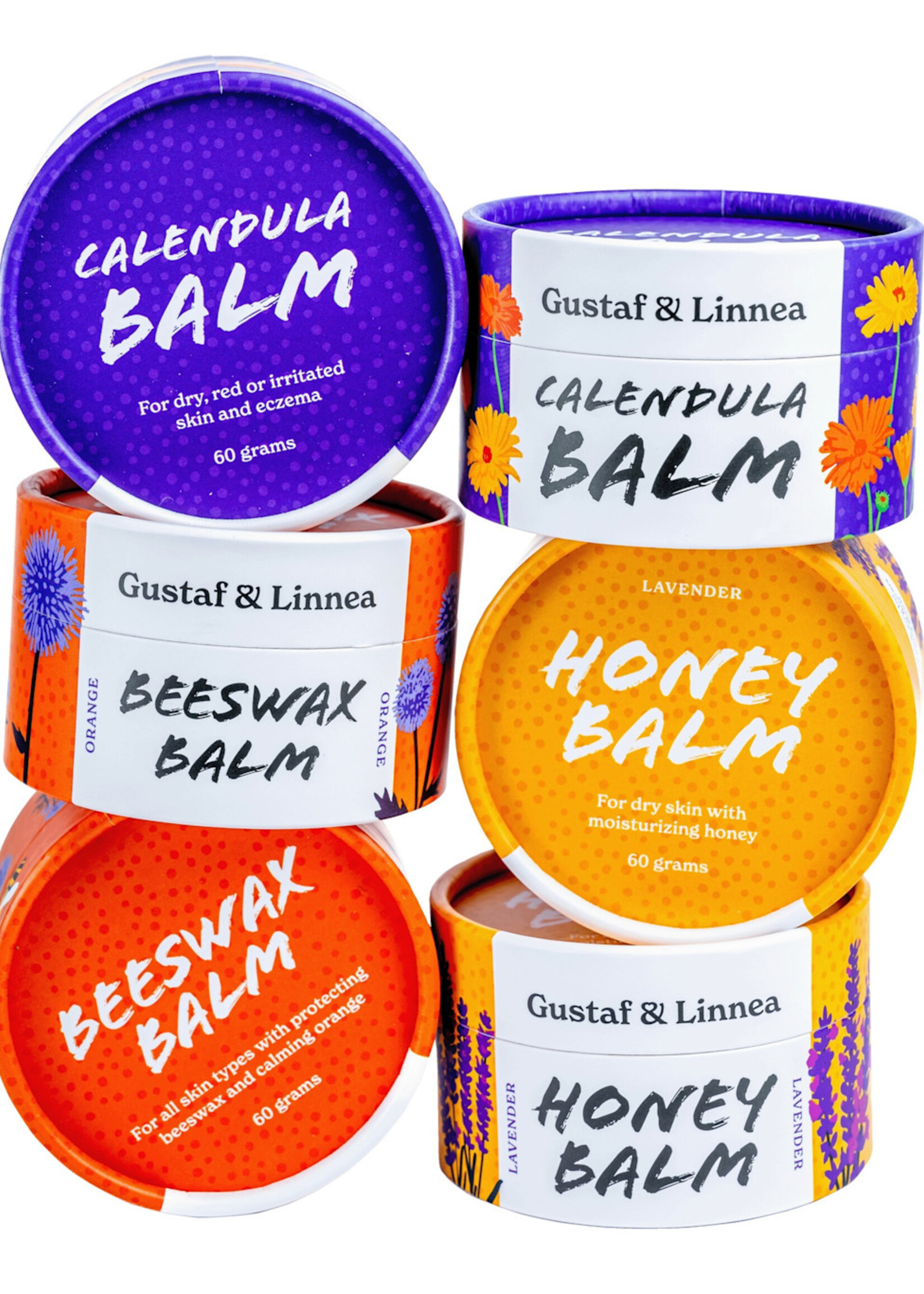 Gustaf och Linnea Honey balm in paper packaging