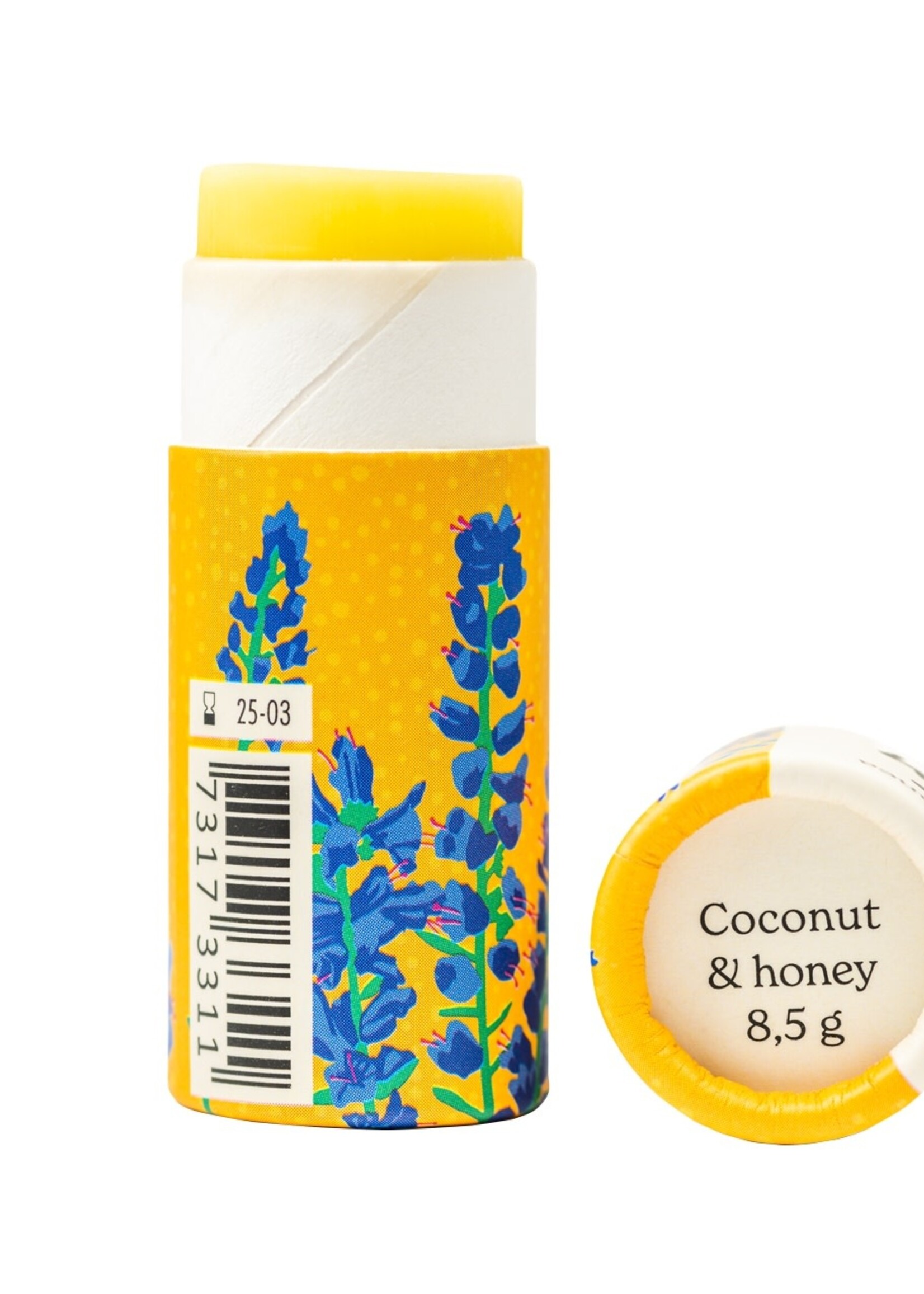 Gustaf och Linnea Lip balm - Coconut and honey - in paper package