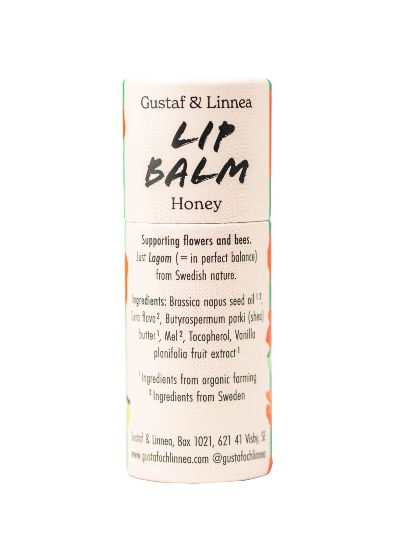 Gustaf och Linnea Lip balm - Honey - in paper package