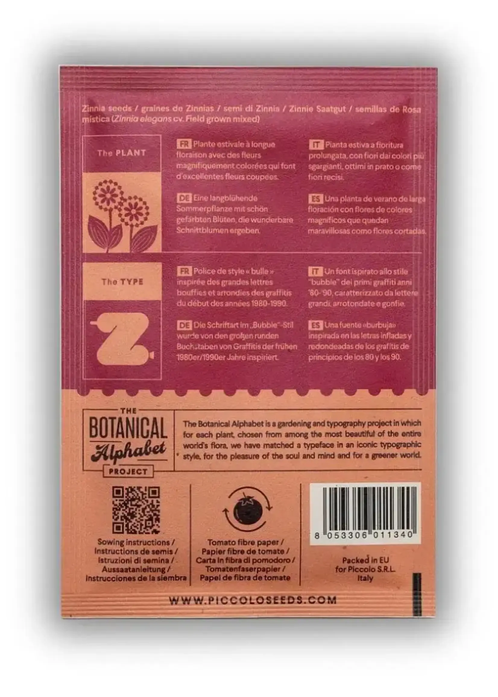 Z - Zinnia