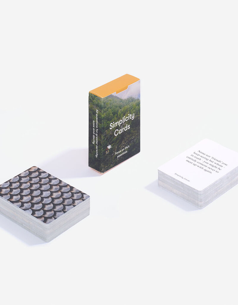 THE SCHOOL OF LIFE - Simplicity cards