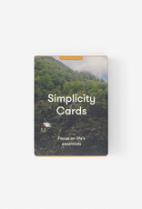 THE SCHOOL OF LIFE - Simplicity cards