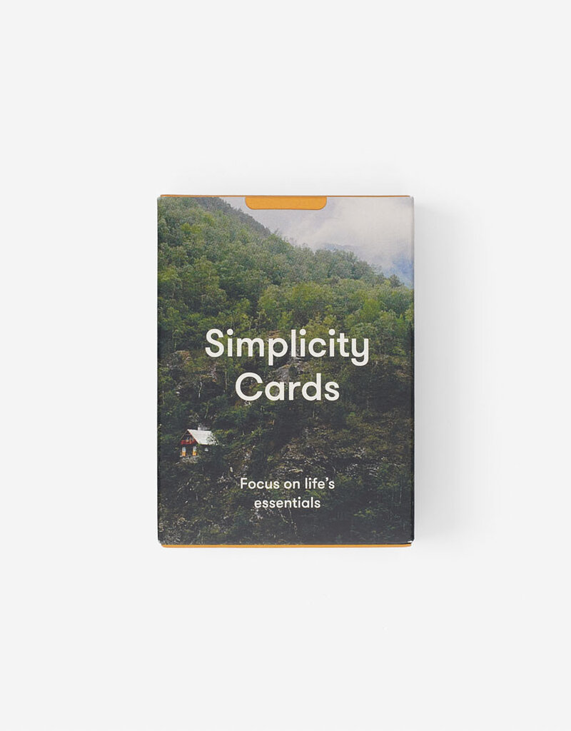 THE SCHOOL OF LIFE - Simplicity cards