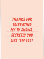 KAART BLANCHE - Tolerating TV-shows