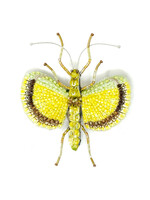 Trovelore BROCHE – Insecte Parapluie Jaune