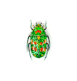 Trovelore BROCHE - Regenboog bloemenkever