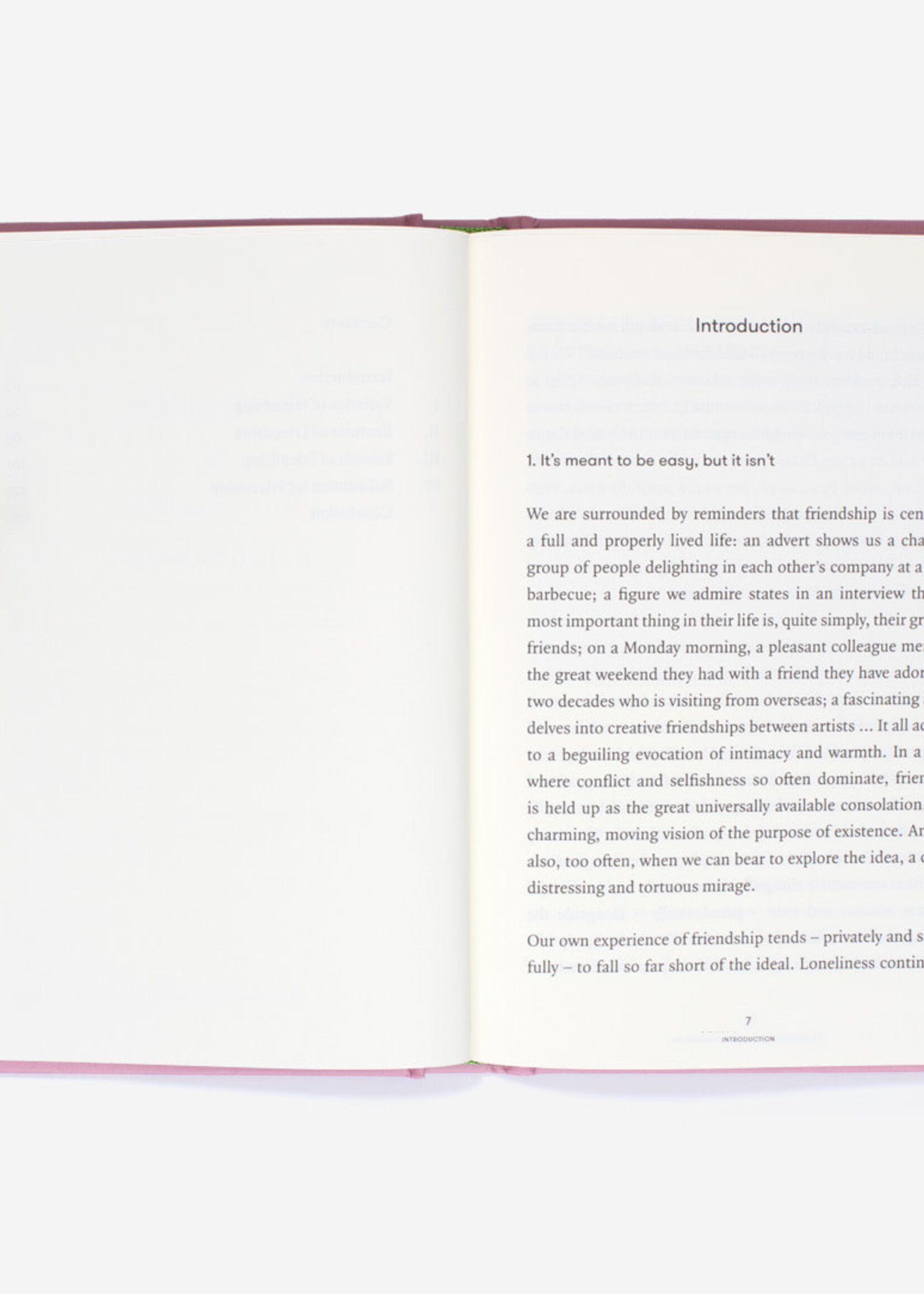 THE SCHOOL OF LIFE : The secrets of successful Friendships