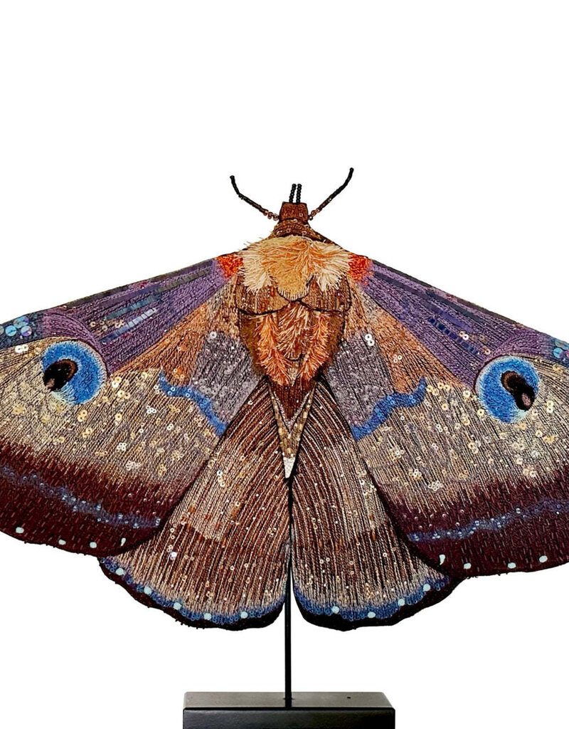Trovelore Papillon de soie géant – Objet d’art textile