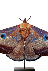 Trovelore Papillon de soie géant – Objet d’art textile