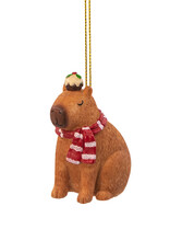 Sass & Belle KERSTBAL – capibara met wintermuts