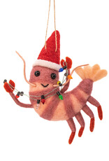 Sass & Belle VILTEN HANGDECORATIE| Feestelijke feestende garnaal