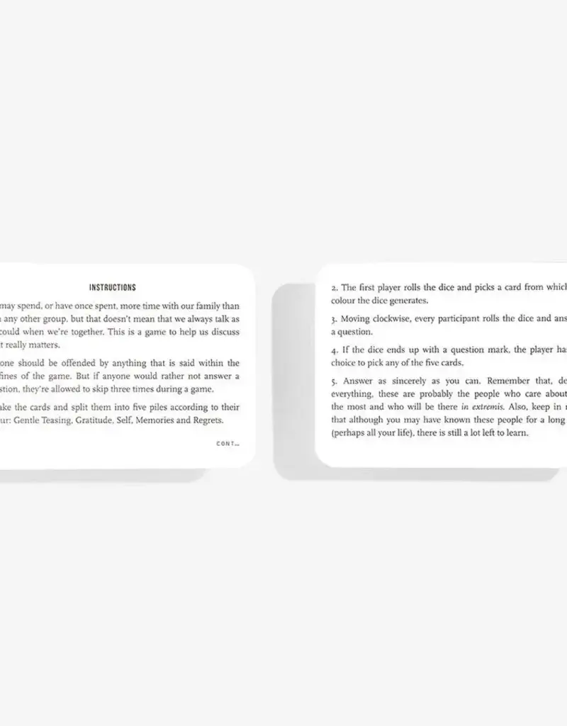 THE SCHOOL OF LIFE - Family Game