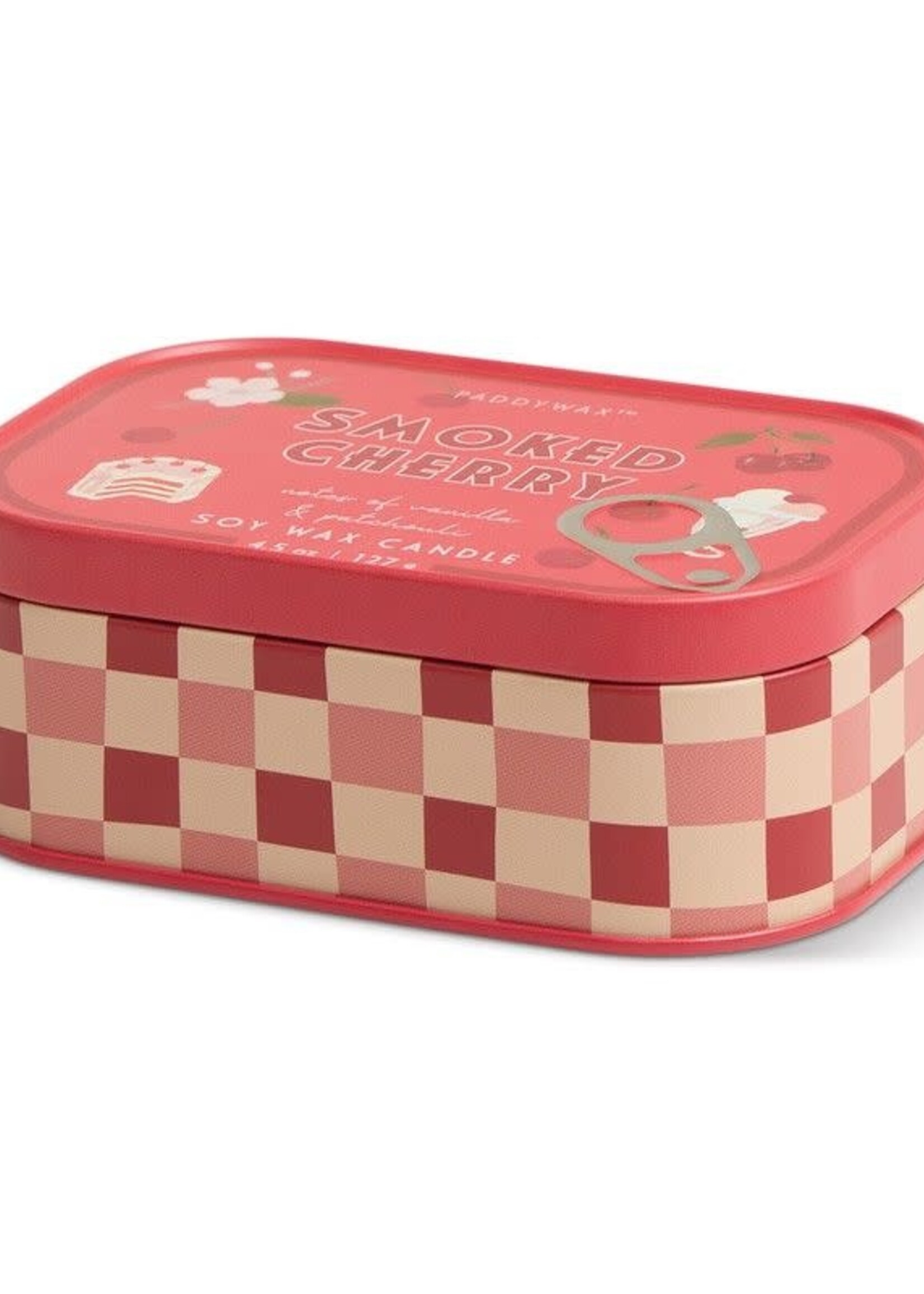 PADDYWAX Bougie Parfumée Bistro – Cerise Fumée (127 g)