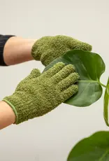 Planten afstofhandschoenen – groen