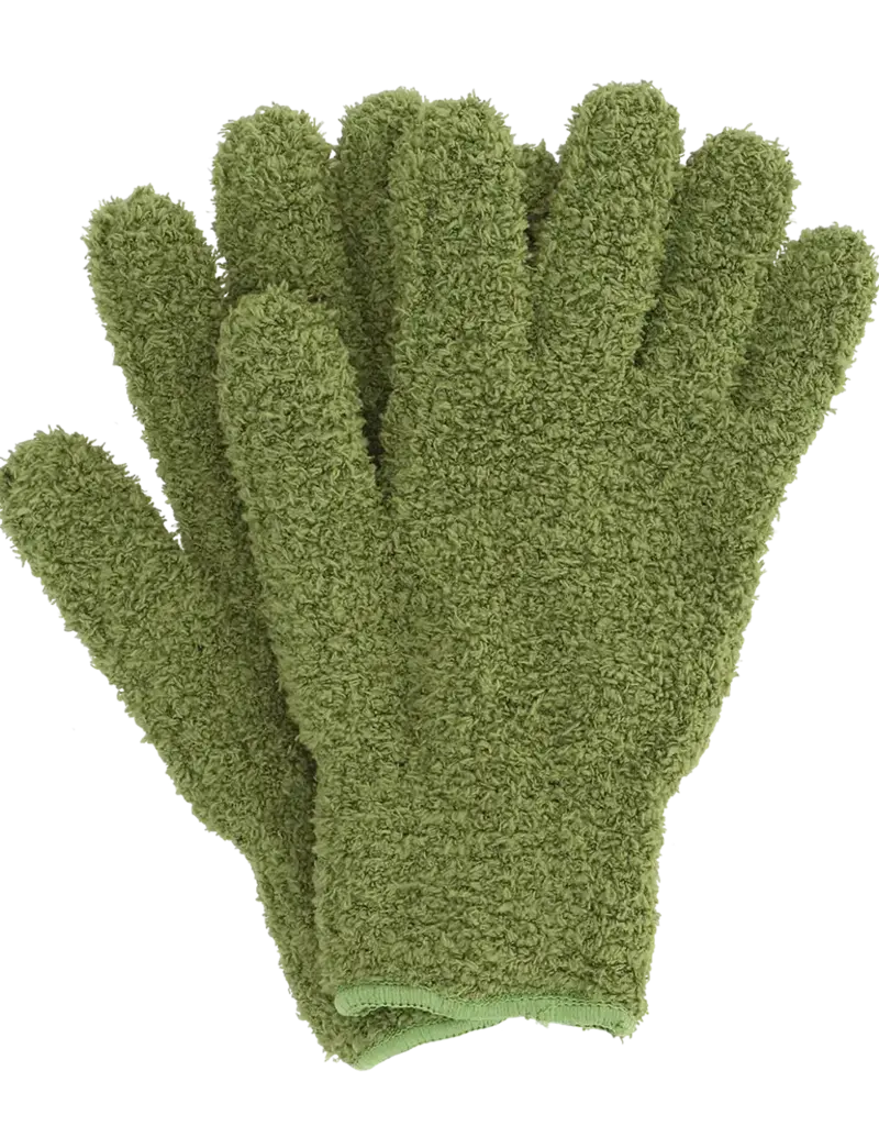 Gants dépoussiérants pour plantes – Vert