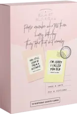 Quotes d'anniversaire Box