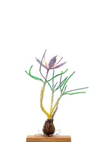 Crocus safran – Objet d’art textile
