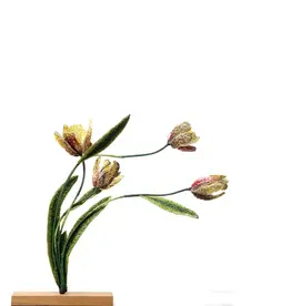 Trovelore Rembrandt Tulips Textile Art Object