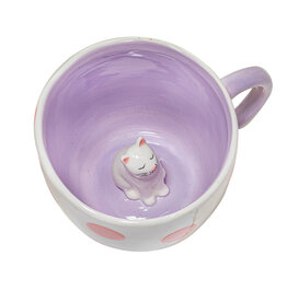 Sass & Belle Mug with hidden cat