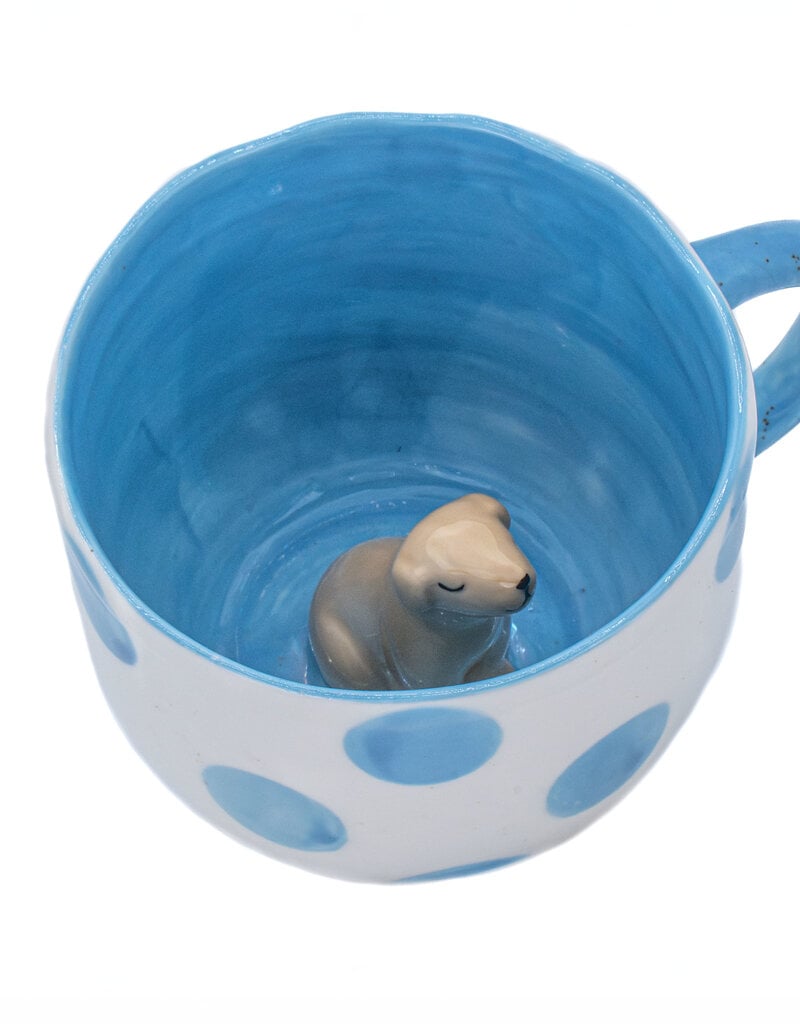 Sass & Belle Tasse avec chien caché