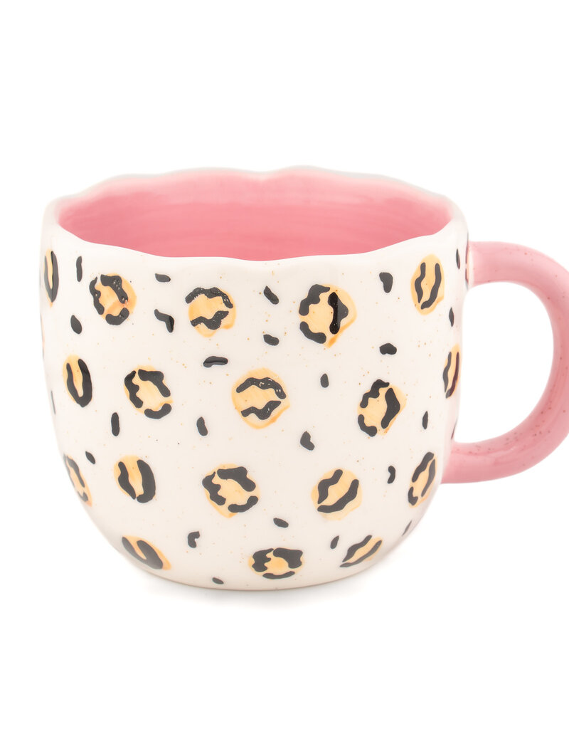 Sass & Belle Tasse avec léopard caché