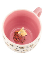 Tasse avec léopard caché