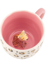 Sass & Belle Tasse avec léopard caché