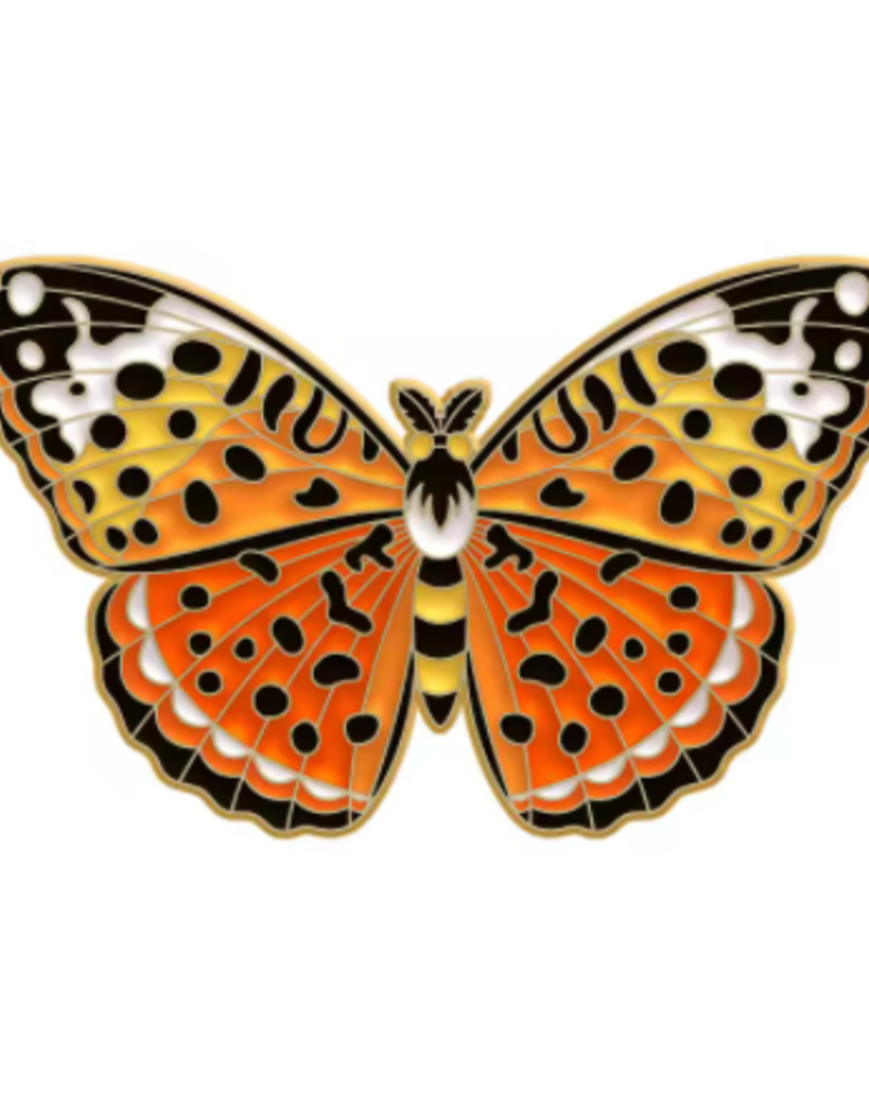 Animaux Spéciaux Enamel pin vlinder - Vuurvlinder