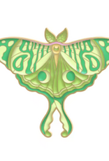 Animaux Spéciaux Pin’s papillon lune – luna moth vert