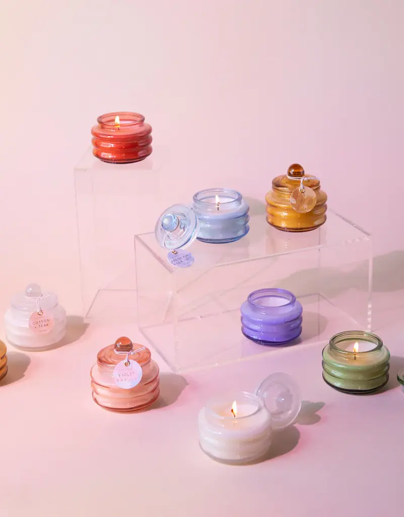 PADDYWAX Bougie Beam – Cactus Flower  3 oz / 85 g – petit pot en verre vert avec couvercle